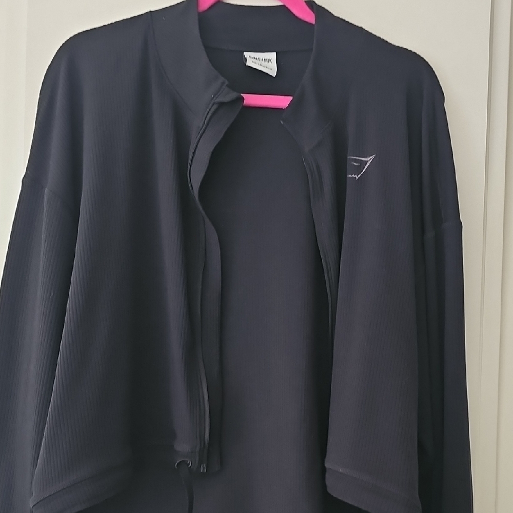 Gymshark Black Cape Jacket